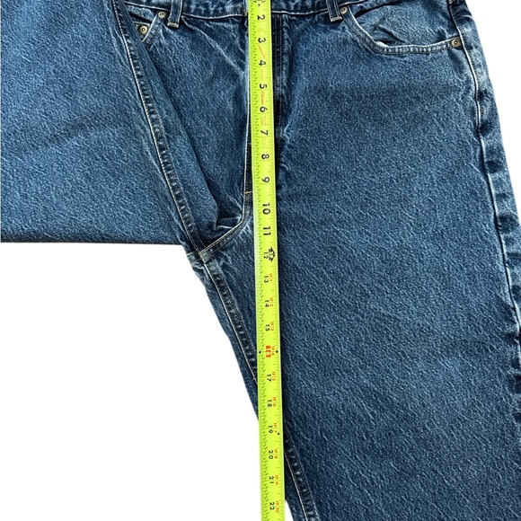 Carhartt Men’s Med Wash Jeans Size Size 38x32‎ USA Made Denim Jeans Retro Look - Picture 7 of 10